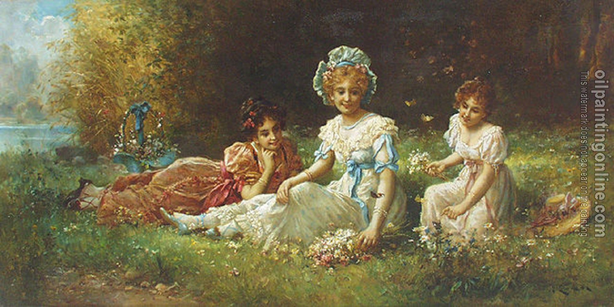 Zatzka, Hans - Oil Painting